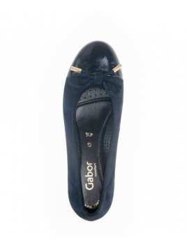 gabor ballerine bout coupe 72.623