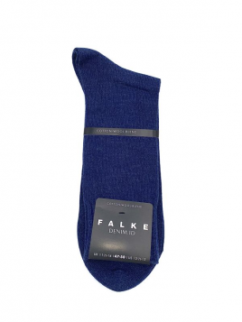 Falke chaussette laine coton denim 14491