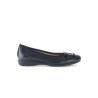 ballerine cuir noir bijou|Grande taille femme|Gabor