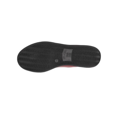 Basket en cuir lisse rouge à lacets | Grande taille femme | Ara