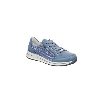 Basket bleu-ciel avec fermeture éclair|Grande taille femme|Ara
