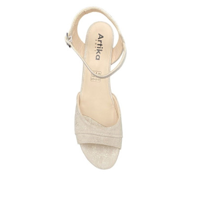 Sandale habillée nude|Grande taille femme|Artika