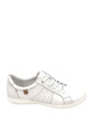 CAREN 01 - CUIR - BLANC
