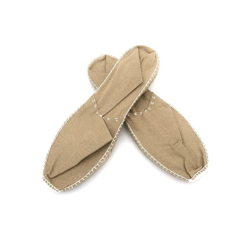 Espadrille beige| Grande taille homme | Don Quichosse