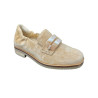 Mocassin habillé en nubuck noisette|Petite taille femme|Softwaves