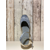 espadrille Corfu  bleu ciel en grande taille pour femme