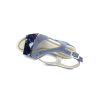 Sandale compensée en nubuck bleu | Petite taille femme | MINI MAXI