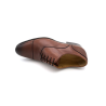 Richelieu en cuir cognac bout coupé | Petite Taille Homme | Alexander Bennett