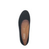 ballerine nubuck noir|Grande taille femme|Gabor