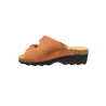 Mule confortable nubuck cognac|Petite taille femme|Artika