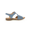 sandale sport nubuck bleu ciel| Grande taille femme | Gabor