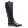 Chaussure botte cavalière en cuir marine |Grande taille femme | GABOR