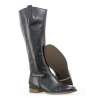Chaussure botte cavalière en cuir marine |Grande taille femme | GABOR