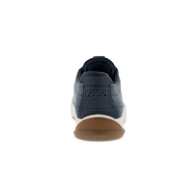 Sneaker cuir marine en goretex en grande pointure homme |ECCO