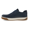Sneaker cuir marine en goretex en grande pointure homme |ECCO