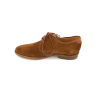 Derby cognac en daim | Petite pointure homme | Paire et Fils