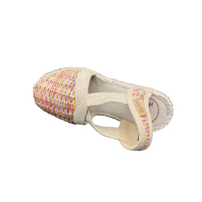 Espadrille compensée multi|Petite taille femme|Toni Pons