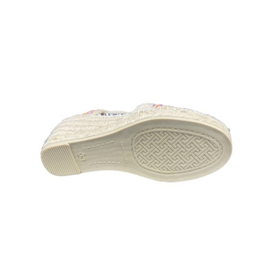 Espadrille compensée multi|Petite taille femme|Toni Pons