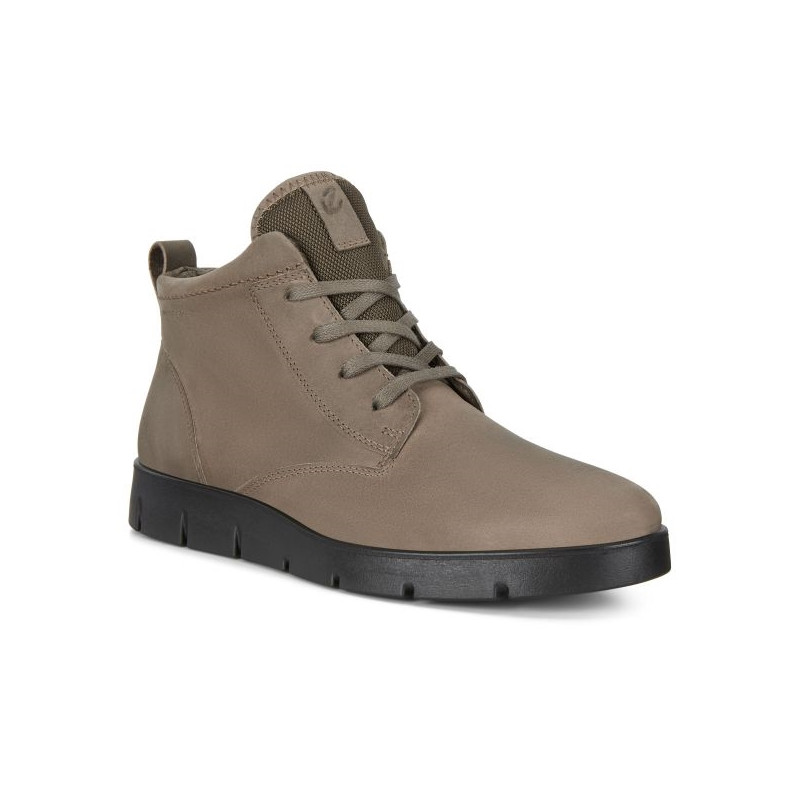 Chaussures boots à lacets grise nubuck hydromax | Grande pointure femme | ECCO