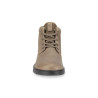 Chaussures boots à lacets grise nubuck hydromax | Grande pointure femme | ECCO