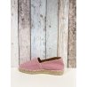 Espadrille vichy rouge et blanc| Grande taille femme| Don Quichosse