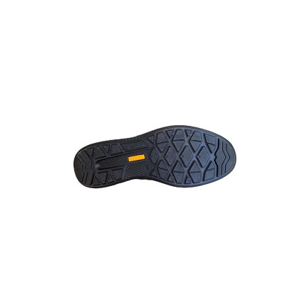 Derby de ville en cuir noir à double velcro | Grande pointure homme | JOMOS
