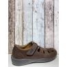 Chaussure semi ouverte pour l'été en Grande Taille pour Homme