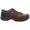 Chaussure de Marche en cuir marron en Grande Taille Homme