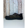 Chaussure de Marche en cuir marron en Grande Taille Homme