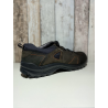 Chaussure de Marche en cuir marron en Grande Taille Homme