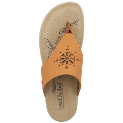 Mule entre doigt jaune| Grande pointure femme | JOSEF SEIBEL