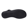 Sandale à 3 réglages en cuir noir| Grande taille femme | Westland
