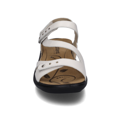 Sandale confort en cuir blanc|Grande taille femme|Westland