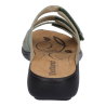 Mule velcro en cuir vert tilleul | Grande taille femme | Westland