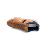 Lacet en cuir cognac sur semelle fine en Grande Taille Homme