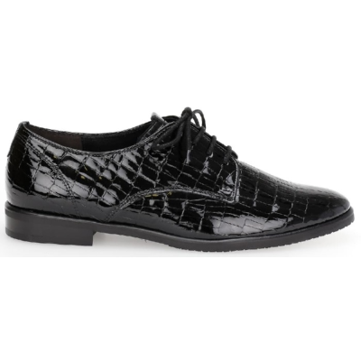 Derby habillé en vernis croco | Chaussures petite pointure femme | Gabor