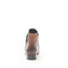 Chaussure bottine en cuir cognac à petit talon | Grande taille femme | GABOR