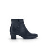 Bottine cuir lisse marine|Grande taille femme|Gabor