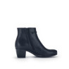 Bottine cuir lisse marine|Grande taille femme|Gabor