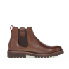 Boots chelsea en cuir marron et semelle épaisse | Grande pointure homme | Pius Gabor
