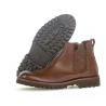 Boots chelsea en cuir marron et semelle épaisse | Grande pointure homme | Pius Gabor