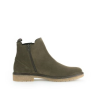 Boots chelsea kaki en cuir suédé | Grande pointure homme | Pius Gabor