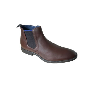 Chelsea habillée marron en cuir | Grande pointure homme | Sioux