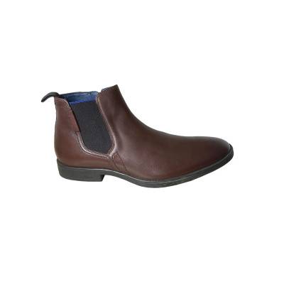 Chelsea habillée marron en cuir | Grande pointure homme | Sioux