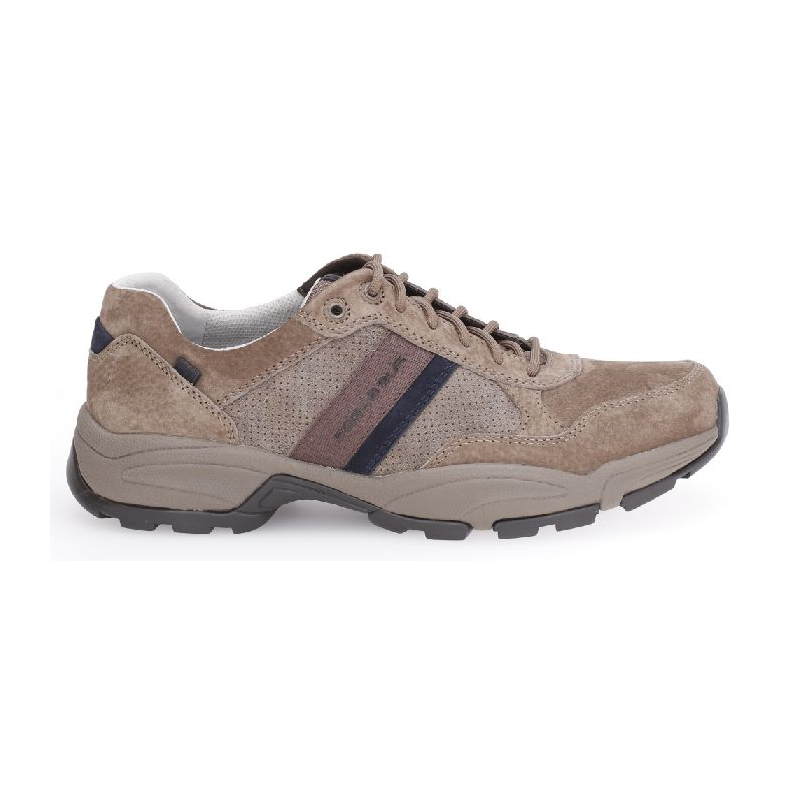 chaussure de marche basse en nubuck beige| grande taille homme | PIUS GABOR