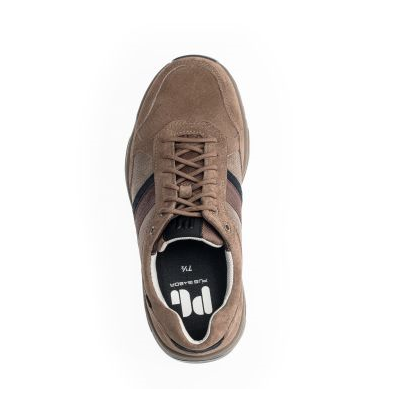 chaussure de marche basse en nubuck beige| grande taille homme | PIUS GABOR