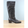 botte cuir mollet xl