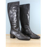 botte cuir mollet xl