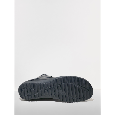 Boots fourrée à lacets en cuir noir |  Grande pointure femme | Josef Seibel