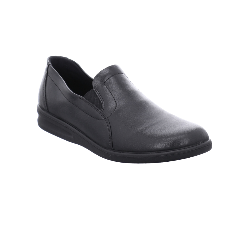 Chausson en cuir noir | Grande taille homme | WESTLAND